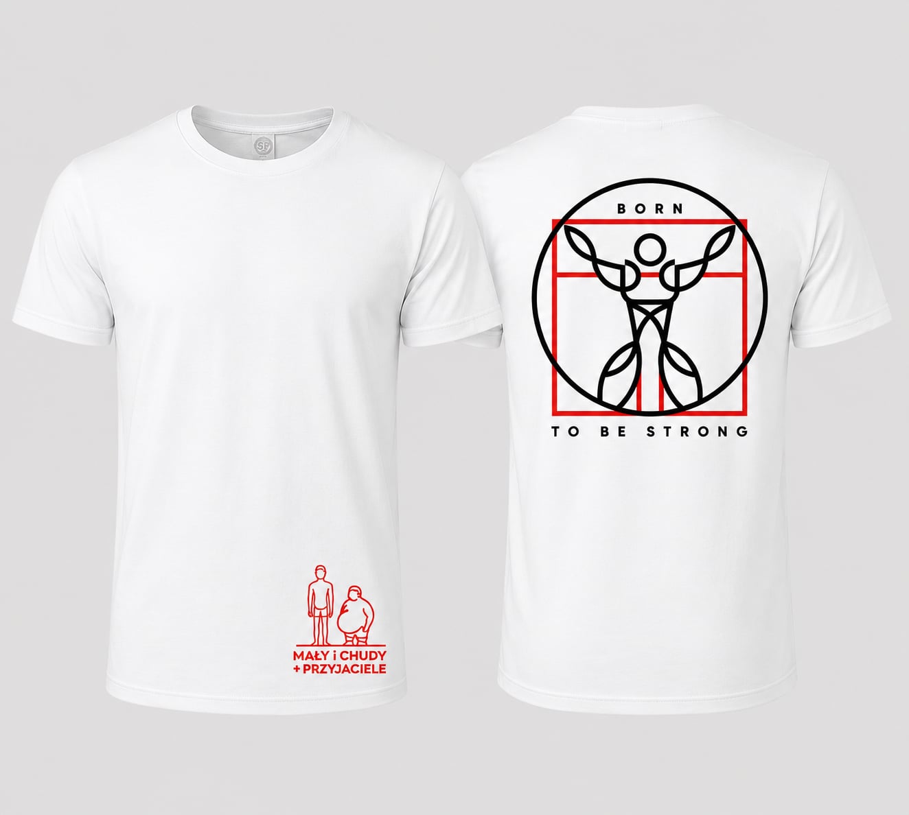 Tshirt Unisex - Born to be Strong