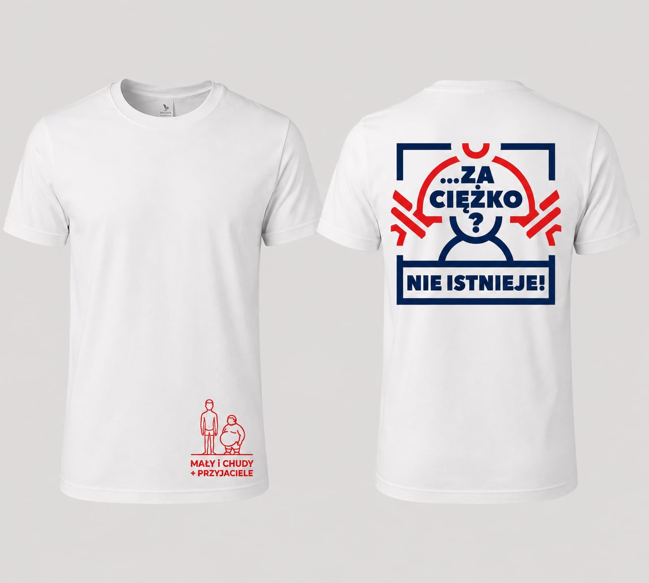 Tshirt - Za ciężko nie istnieje